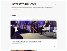 Tablet Screenshot of intersetorial.com